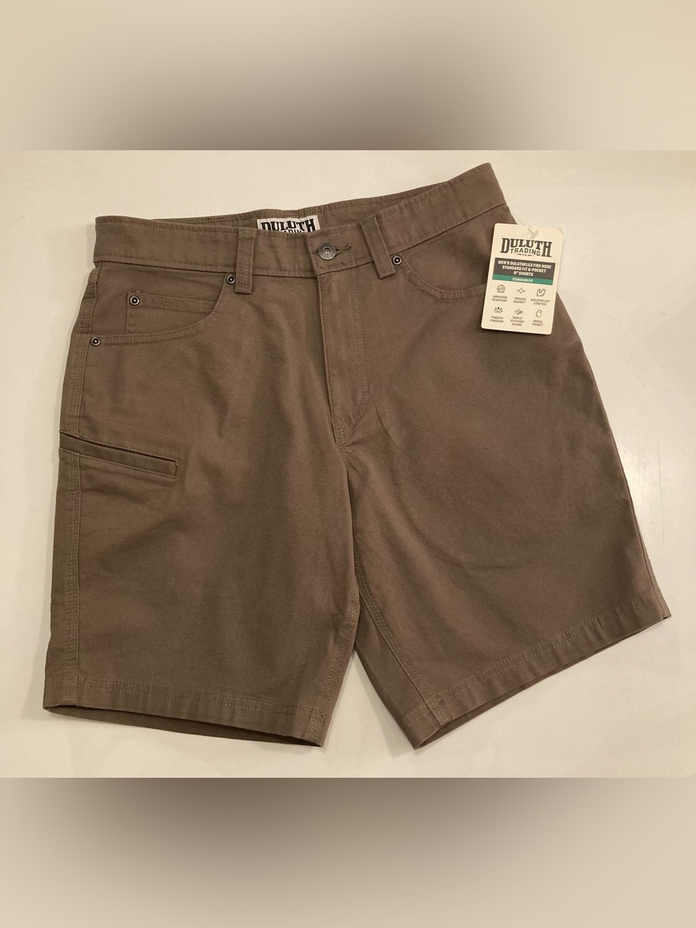 NWT Duluth Trading Men’s Flex Fire Hose Shorts